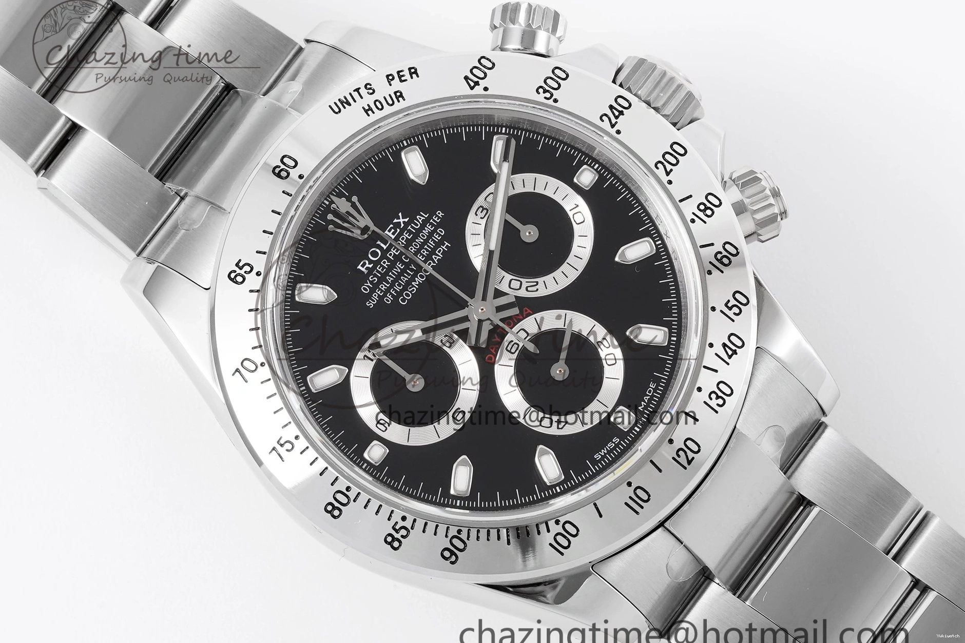 Best 116520 Bracelet KING on Daytona SH4130 1:1 Edition Black Dial SS 0210